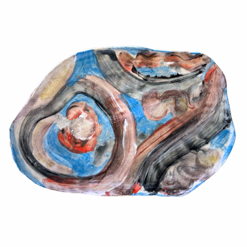 Morgana Burke Original Ceramic Plate