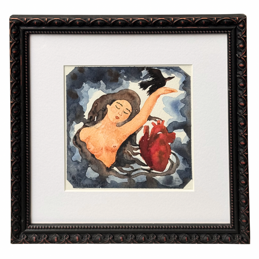 Tanya McBride Original Framed Watercolour Painting