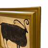 Tabby Booth Painting RAM in Vintage Frame