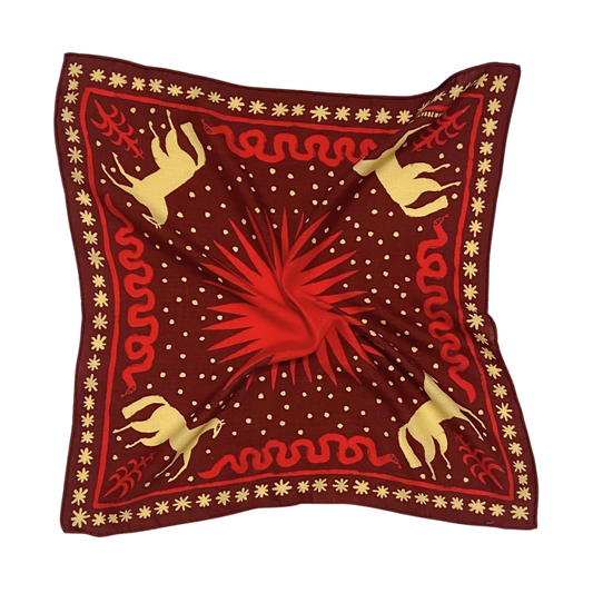 Tabby Booth Wool & Silk Blend Ranch Scarf