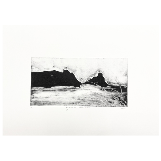Niamh Spink ‘Kynance Cove Tide’ Monotype