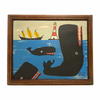 Steve Camps Original Framed Whale Painting