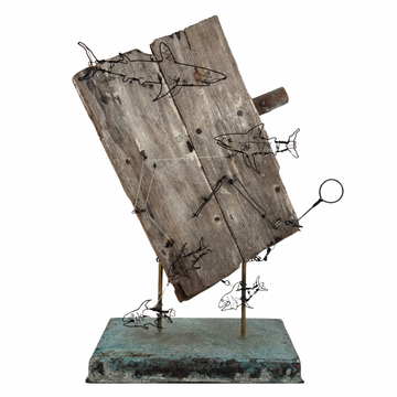 Ben Baker Sharks Wire Drawing Automata