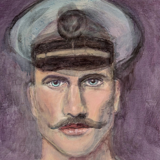 Gary Ray Smith Original Painting In Vintage Frame