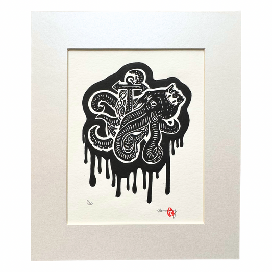 Tamsyn Swingler Original Linocut