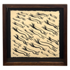 James Heslip Original Ink Drawing in Wood Frame • Murmuration