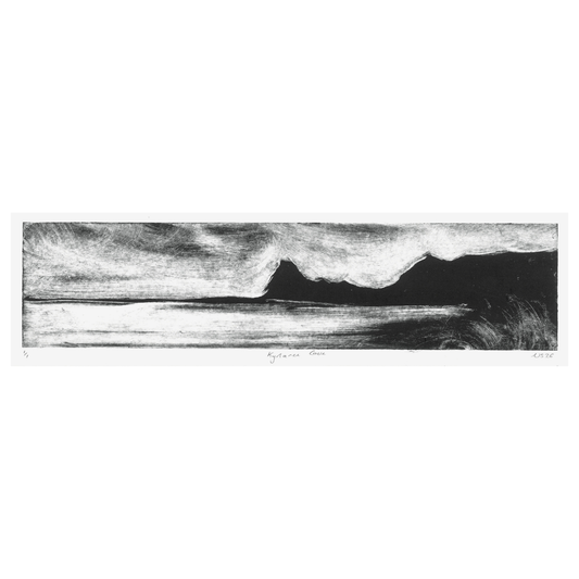 Niamh Spink ‘Kynance Cove’ Monotype