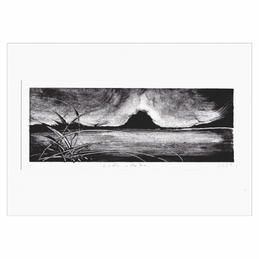 Niamh Spink ‘Castle In The Sea’ Monotype