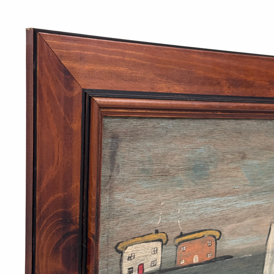 Steve Camps Original Framed Whale Painting