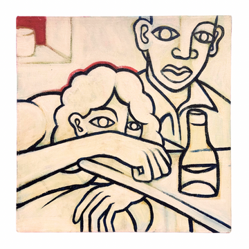 Vaughan Baker Original Painting on Canvas