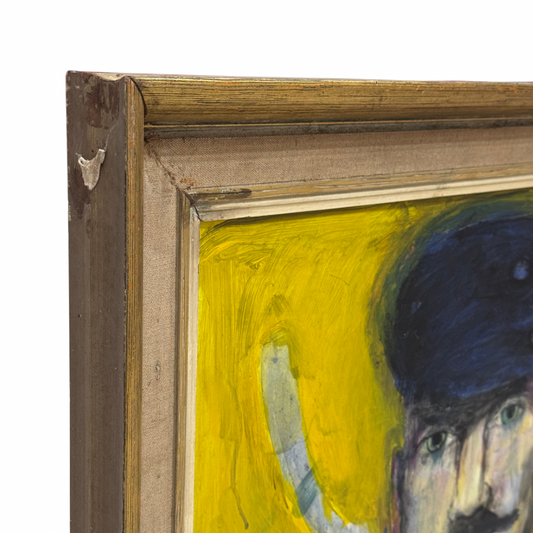 Gary Ray Smith Original Painting In Vintage Frame