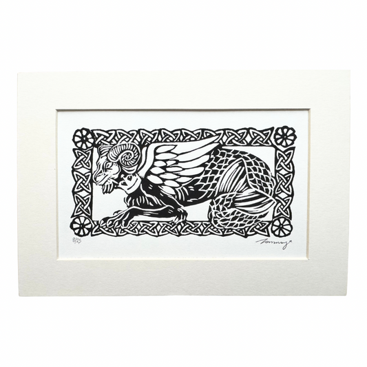 Tamsyn Swingler Original Linocut