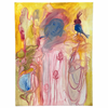 Chloe Bonfield Original Painting on Canvas • The Lady Of Pentacles