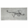 Ben Baker Wire Drawing On Canvas • Octopus
