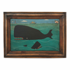 Steve Camps Original Framed Whale Painting