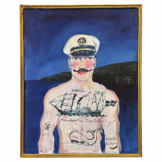 Gary Ray Smith X Chloe Woods Original Painting • Falmouth Steam Packet