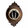 Tabby Booth Original Painting 'BEE’ In Antique Wood Frame