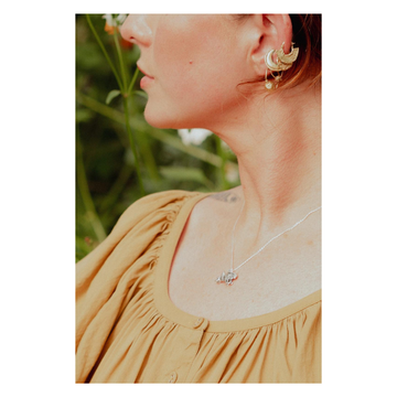 Tabby Booth X Rare Bear Jewellery • Sterling Silver Cricket Pendant