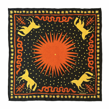 Tabby Booth Hermes Quality 100% Silk Ranch Scarf