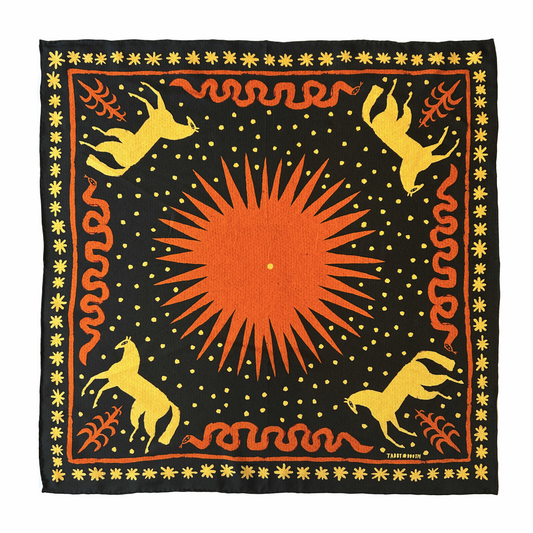 Tabby Booth Hermes Quality 100% Silk Ranch Scarf
