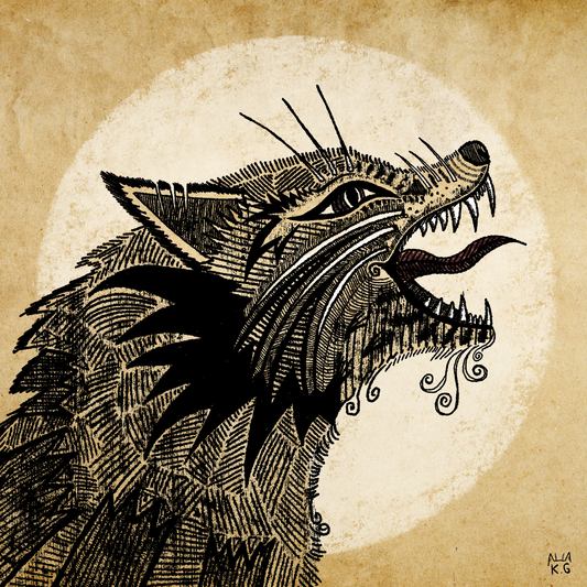 Katy Gusterson - Wolf - Fine Art Print