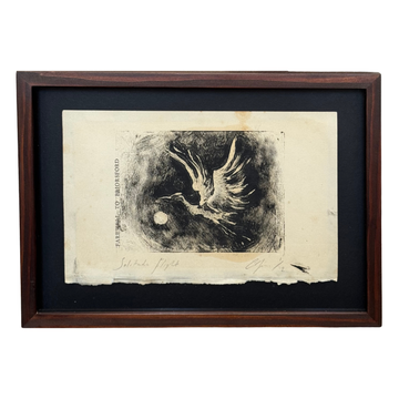 Georgia Parkin-Jones Original Monoprint • Solitude Flight