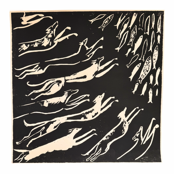 James Heslip Limited Edition Woodblock Handprint