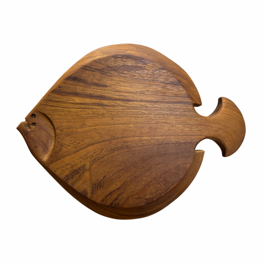 James Heslip Iroko XL Flatfish Chopping Board