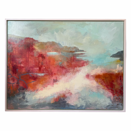 Fiona Cant Original Painting on Canvas • Gently Does It