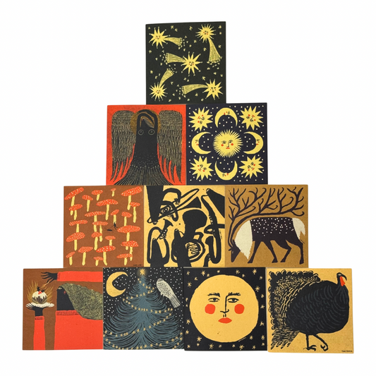 Tabby Booth Christmas Cards (10 Pack)