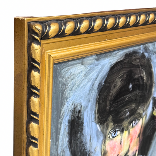 Gary Ray Smith Original Painting In Vintage Frame