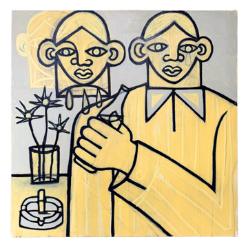 Vaughan Baker Original Painting on Canvas