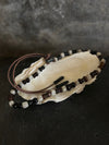 Emme Wears Handcrafted Foraged Glass Tidal Hourglass Necklace