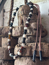 Emme Wears Handcrafted Foraged Glass Tidal Hourglass Necklace