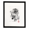 Clementine Neild Original Monotype in Frame • Trebah Sketchbook: Fern 10