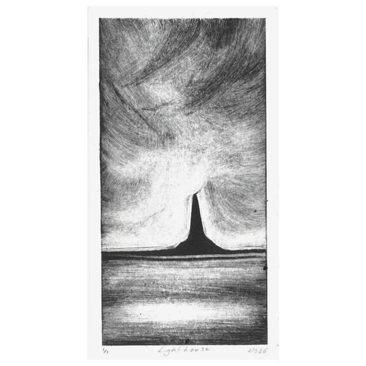 Niamh Spink ‘Lighthouse’ Monotype