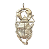 Tabby Booth X Rare Bear Jewellery • Sterling Silver Beetle Pendant