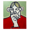 Vaughan Baker Original Painting on Canvas • Thoughts On Green
