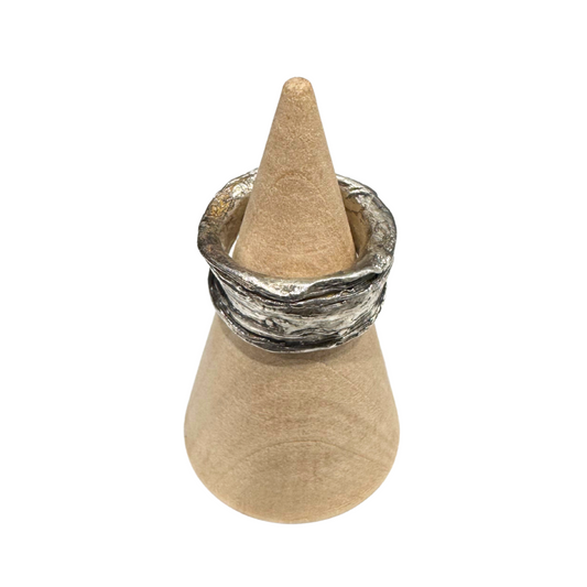 Joelle Poulos Hand Crafted Silver Ring