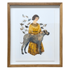 Tanya McBride Original Framed Watercolour Painting