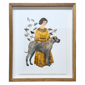 Tanya McBride Original Framed Watercolour Painting
