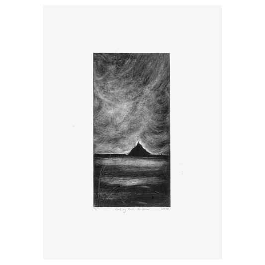 Niamh Spink ‘Looking From Penzance’ Monotype