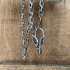 Joelle Poulos Hand Crafted Silver Rabbit Pendant Necklace