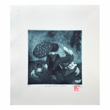 Clementine Neild Original Aquatint Etching