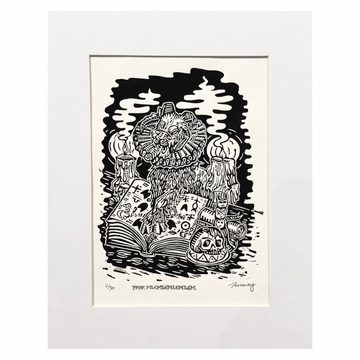 Tamsyn Swingler Original Linocut