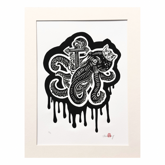 Tamsyn Swingler Original Linocut