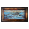 Steve Camps Original Framed Whale Painting