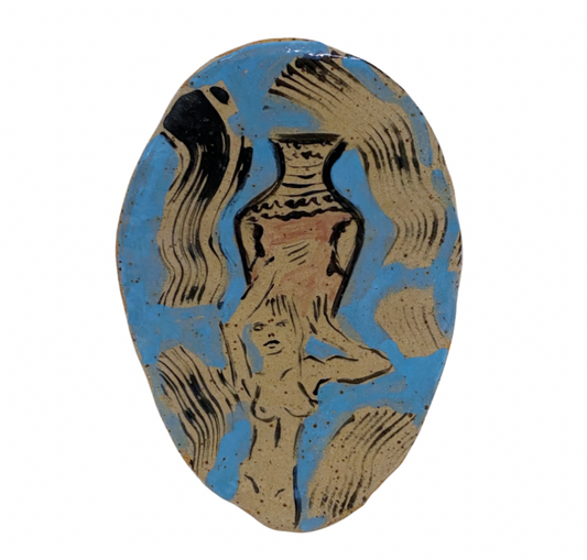 Morgana Burke Original Ceramic Plate