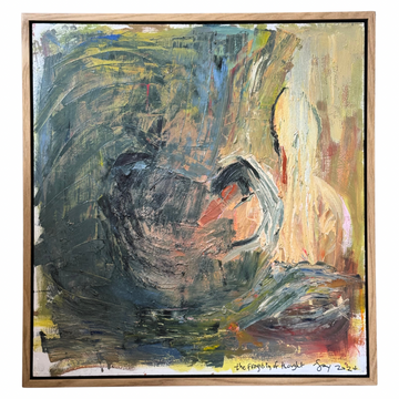 Jacqui Orly Ammon Original Oil Painting • The Fragility of Thought