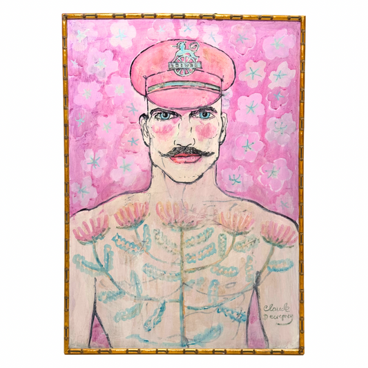 Gary Ray Smith Original Painting In Vintage Frame